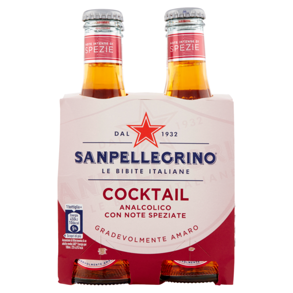 San pellegrino cocktail analcolico 20cl x4