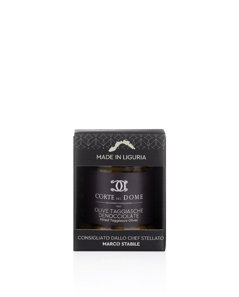 Olive Taggiasche Denocciolate 180g "Corte del Dome"