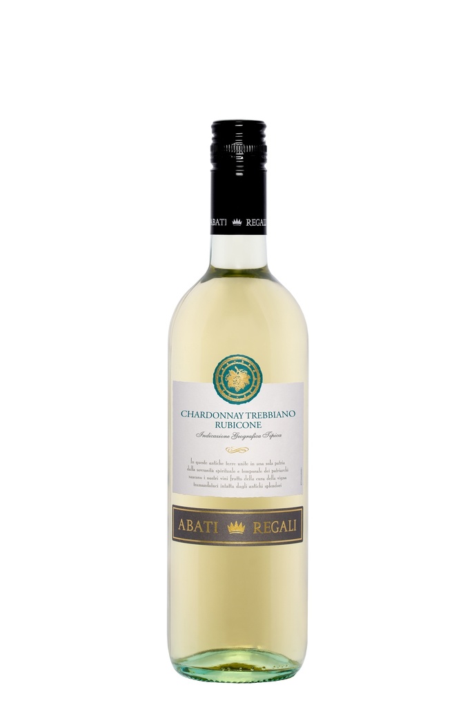 Abati Regali Chardonnay Trebbiano IGT Rubicone 0,75 Lit.