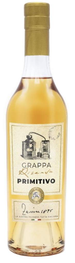 Grappa Riserva di Primitivo 38° l. 0,5 