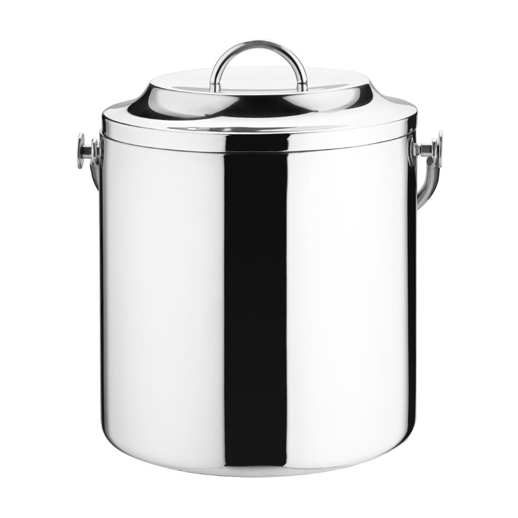 Olympia RVS ijsemmer met deksel 3,3Ltr