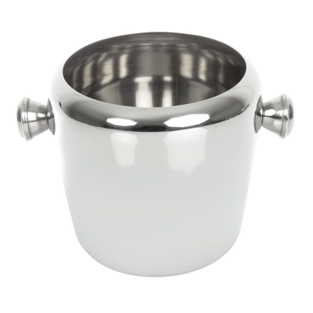 Olympia mini ijsemmer RVS 1Ltr 11,5(h) x 12,5(Ø)cm