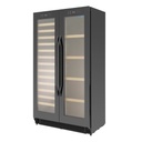 Polar G-Series Dubbele Deur Bier- En Wijnkoelkast