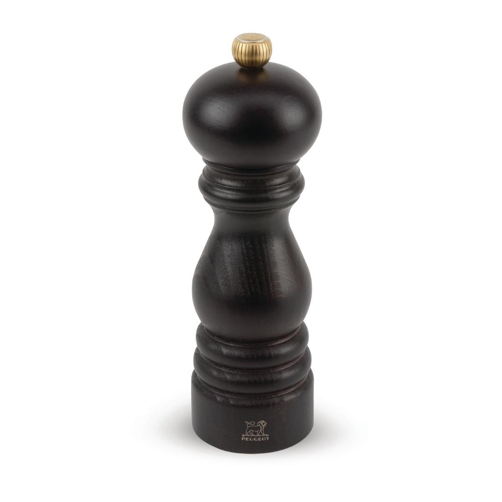 Peugeot zoutmolen donker hout 18cm