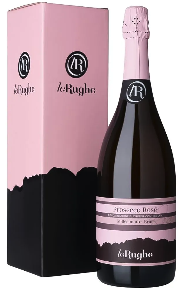 Prosecco Rose Millesimato "Le Rughe" MAGNUM 1,5 Lit.