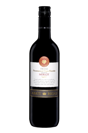 [10370] Abati Regali Merlot DOC Grave Friuli 0,75 Lit.