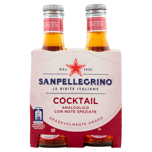 [100194] San pellegrino cocktail analcolico 20cl x4