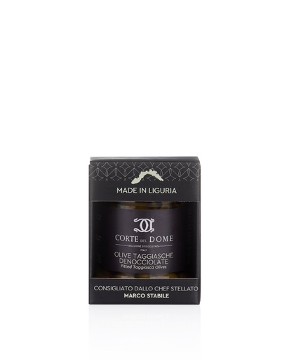 [1441] Olive Taggiasche Denocciolate 180g "Corte del Dome"