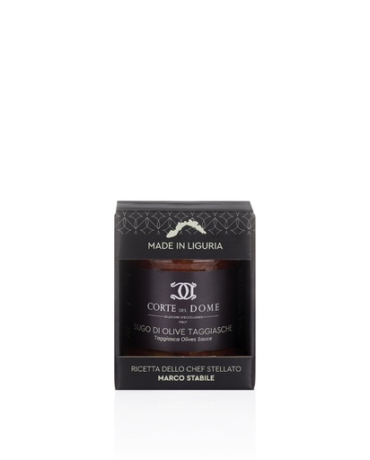 [1443] Sugo di Olive Taggiasche 180g "Corte del Dome"