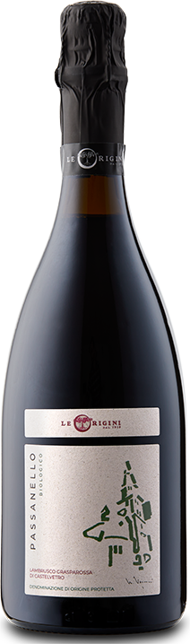 Lambrusco Grasparossa di Castelvetro "Passanello" Dry 25 (375ml)