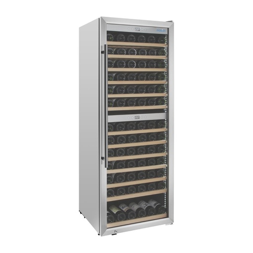 [LVA062] Polar G-Series Dual Zone Wijnkoelkast Roestvrij Staal 109 Flessen