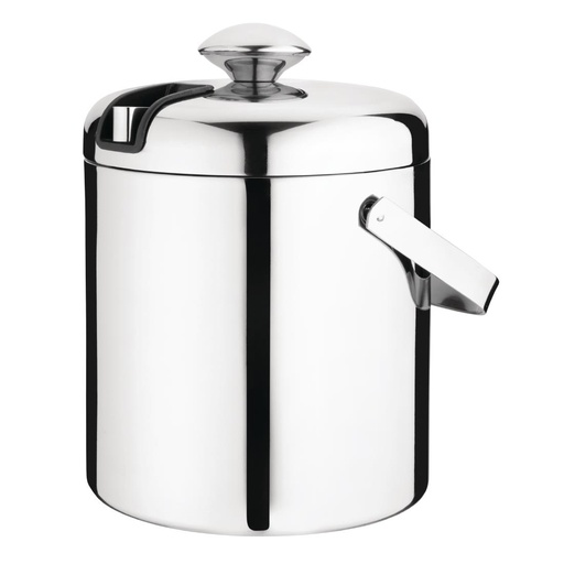 [LVA076] Olympia ijsemmer met deksel en tang 1,23Ltr