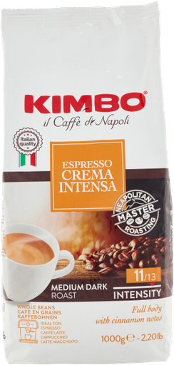 [100281] Kimbo "Crema Intensa" Bonen 1 Kg