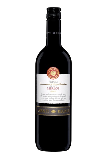 [100303] Abati Regali Merlot DOC Grave Friuli 0,75 Lit.